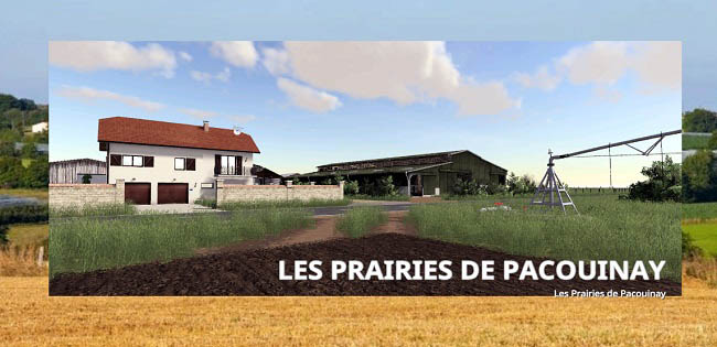 Карта Les Prairies de Pacouinay v1.1 для FS19 (1.4.x)