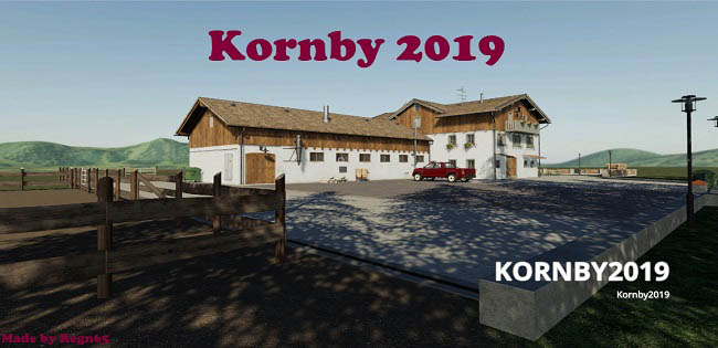 Карта Kornby 2019 v1.0.0.2 для FS19 (1.4.x)