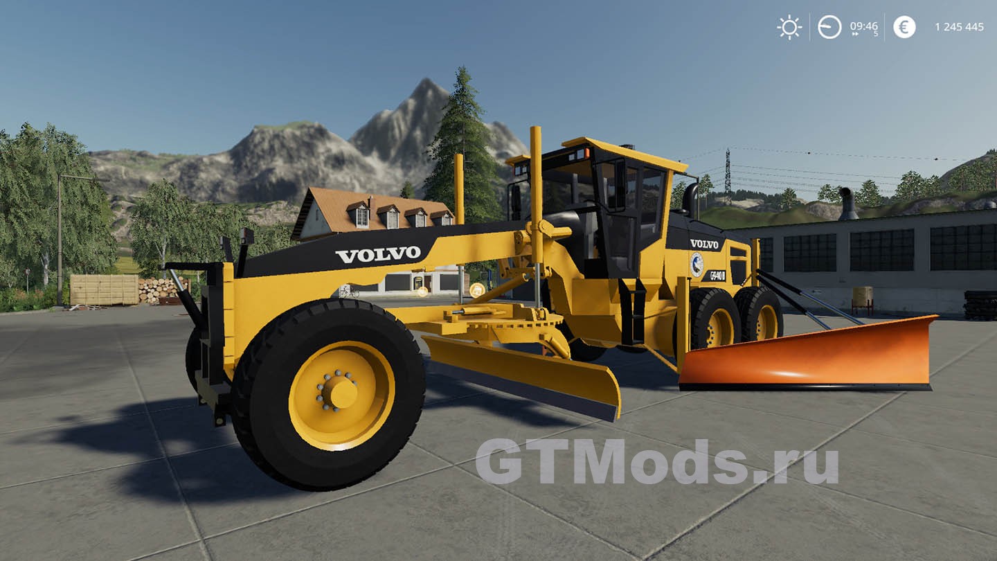 Мод Volvo G940B Motor Grader v0.0.1 для FS19 (1.4.x) » Моды для игр про  автомобили от GTMods.ru