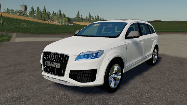 Мод Audi Q7 для Farming simulator 19 (1.4.x)