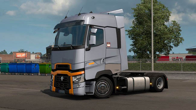 Мод Low deck chassis addon for SCS Renault Range T v1.6 для ETS 2 (1.41.x)