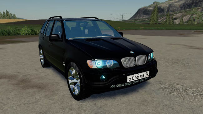 Мод BMW X5 E53 v1.0 для FS19 (1.4.x)