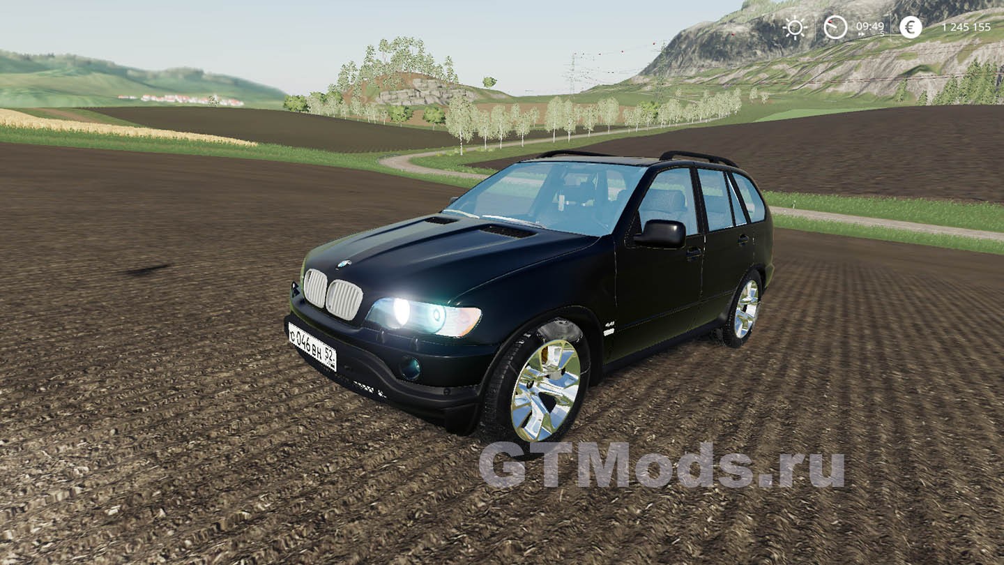 Мод BMW X5 E53 v1.0 для FS19 (1.4.x) » Моды для игр про автомобили от  GTMods.ru