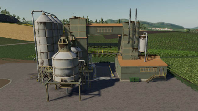 Мод GC Bio Fertilizer Plant v1.0.0.0 для FS19 (1.4.x)