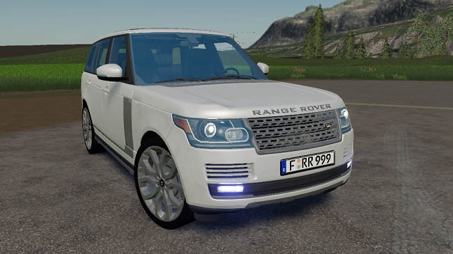 Мод Range Rover Vogue 2014 v1.0 для FS19 (1.4.x)