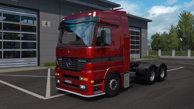 Мод Mercedes Actros MP1 для Euro Truck Simulator 2 (1.35.x)