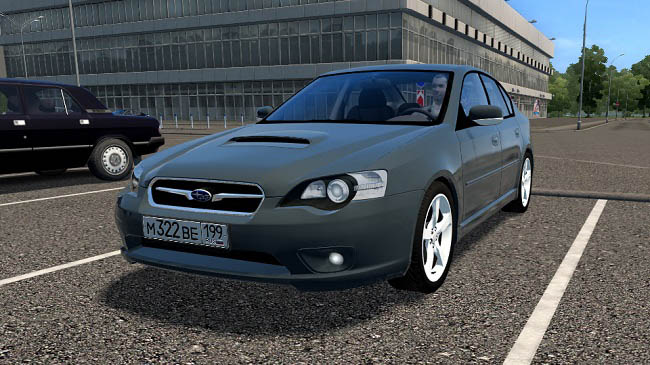 Мод Subaru Legacy 3.0 AWD 2005 для City Car Driving (1.5.9.2)
