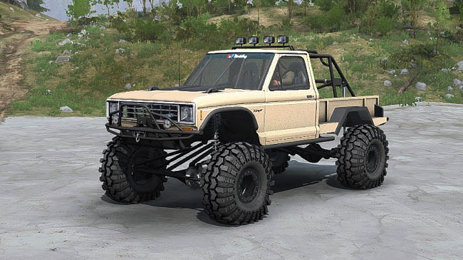 Мод 83 Ford Ranger Desert Crawler v1.0 для Spintires: MudRunner