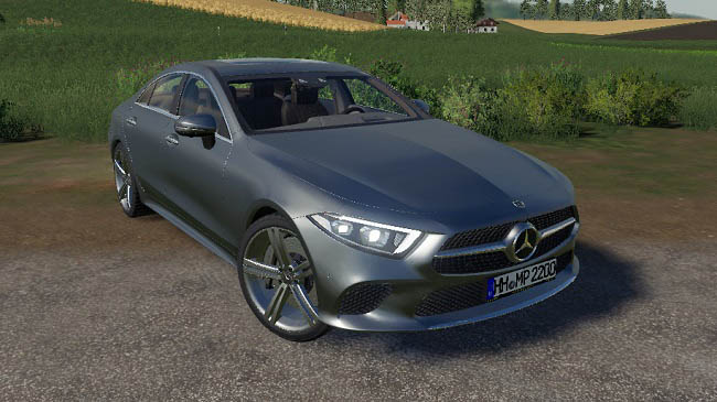 Мод Mercedes-Benz CLS 2018 v1.0 для FS19 (1.4.x)