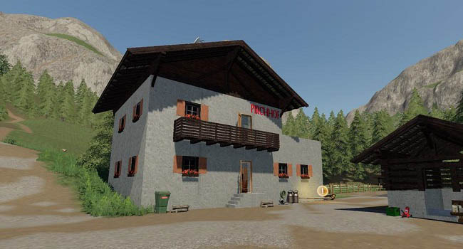 Мод Tyrolean Farm - Buildings v1.0.0.0 для FS19 (1.4.x)