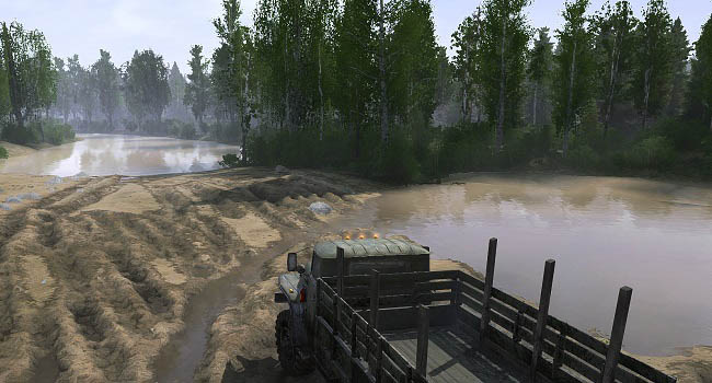 Карта "Уральские делянки" для Spintires: MudRunner