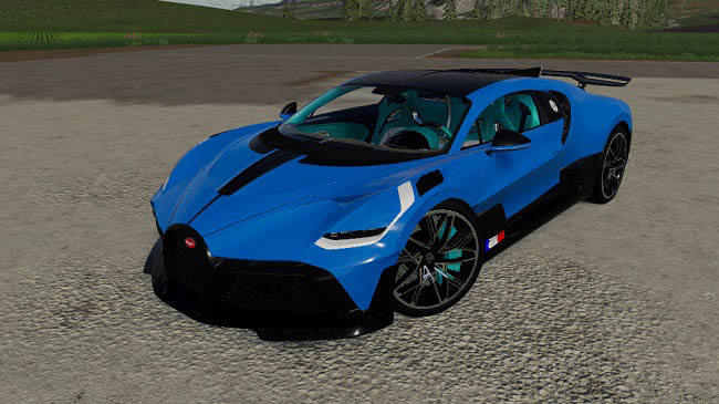 Мод Bugatti Divo v1.0 для FS19 (1.5.x)