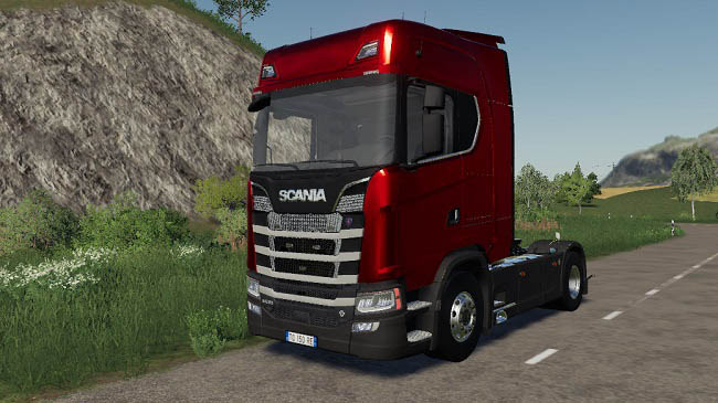 Мод Scania S580 v2.0.3.7 для FS19 (1.5.x)