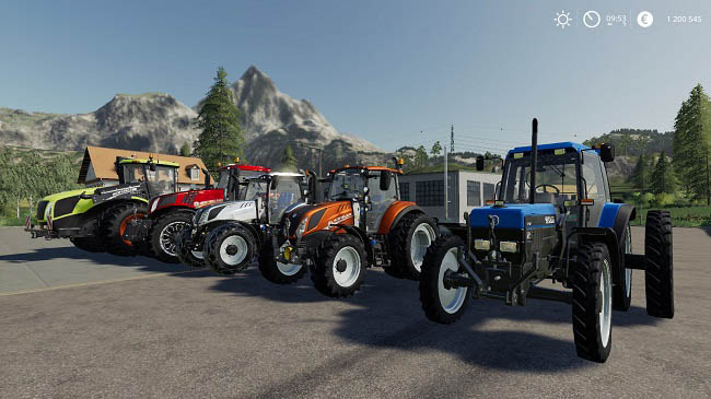 Мод Iconik New Holland Tractors v1.0 для FS19 (1.5.x)