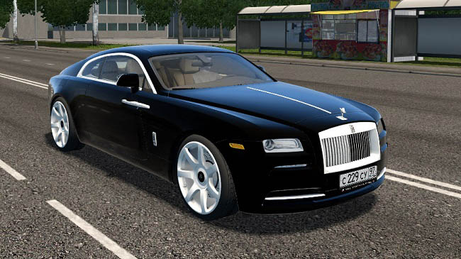 Мод Rolls Royce Wraith для City Car Driving (1.5.9.2)