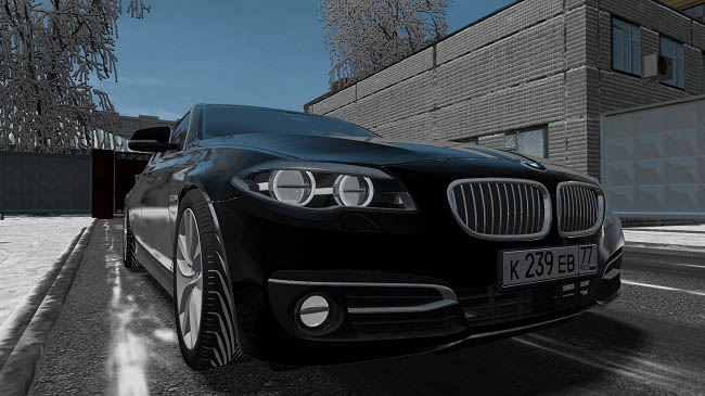 Мод BMW 530D F10 для City Car Driving (1.5.9)