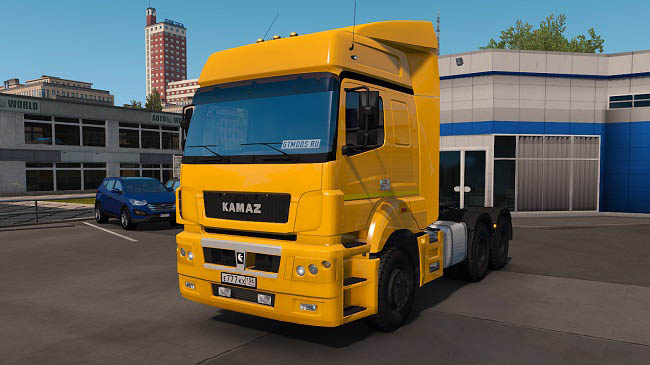 Мод КамАЗ-5490 / 65206 / 6580 для Euro Truck Simulator 2 (1.35.x, 1.36.x)