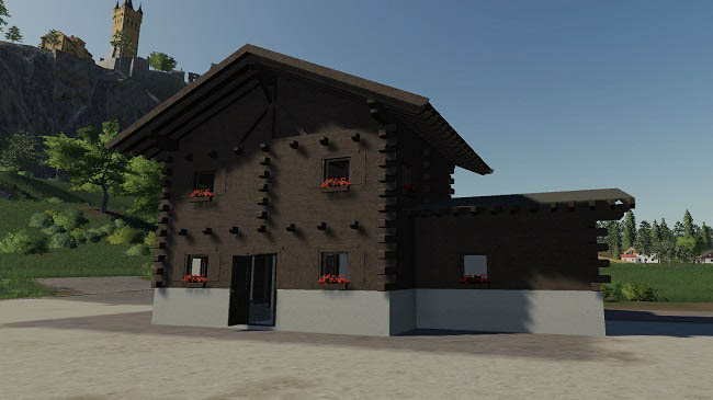 Мод Tyrolean Farmhouse v1.0 для FS19 (1.5.x)