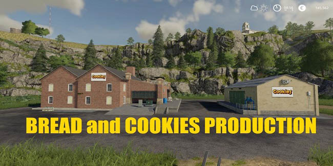 Мод Bread and Cookies Production v1.0 для FS19 (1.5.x)