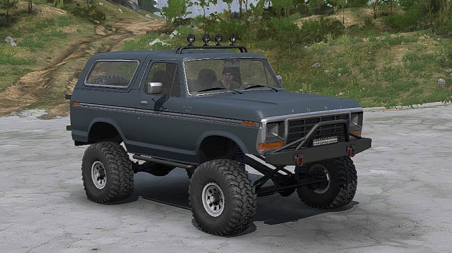 Мод 1978 Ford Bronco v1.0 для Spintires: MudRunner