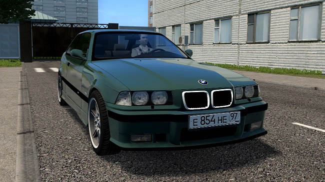 Мод BMW E36 M3 для City Car Driving (1.5.9.2)