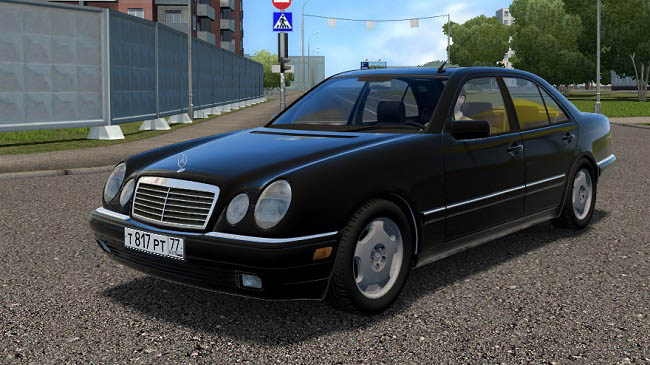 Мод Mercedes-Benz W210 E420 для City Car Driving (1.5.9.2)