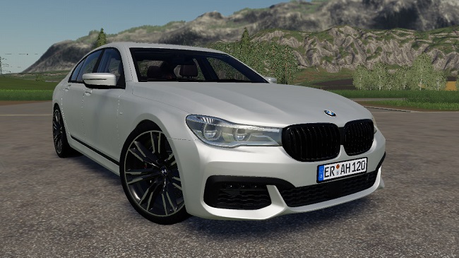 Мод BMW 7 Series FS19 v1.0 для FS19 (1.5.x)