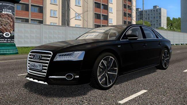 Мод 2016 Audi S8/S8 Plus (D4) для City Car Driving (1.5.8)