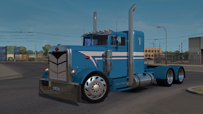 Мод Peterbilt Custom 351 v1.1 для American Truck Simulator (1.36.x)