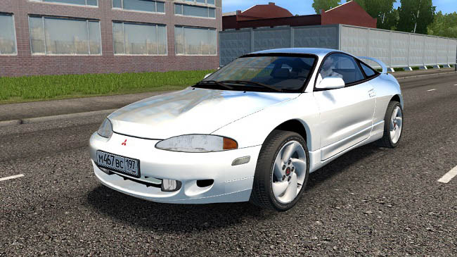 Мод Mitsubishi Eclipse GSX для City Car Driving (1.5.9.2)