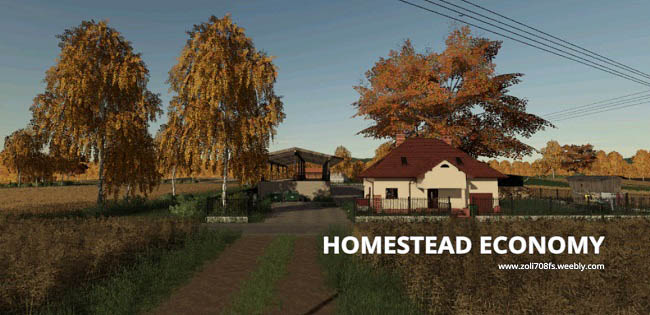 Карта Homestead Economy v5.1.0.0 для FS19 (1.5.x)