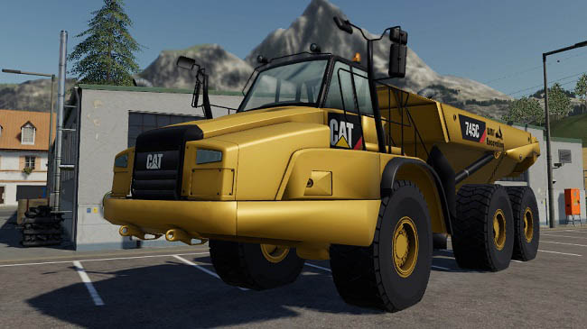 Мод Caterpillar 745C v0.1 для FS19 (1.5.x)