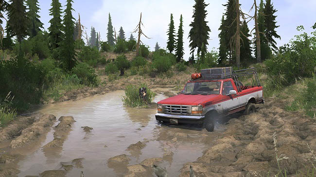 Карта "Slipknot Creek WIP" v1.0 для Spintires: MudRunner