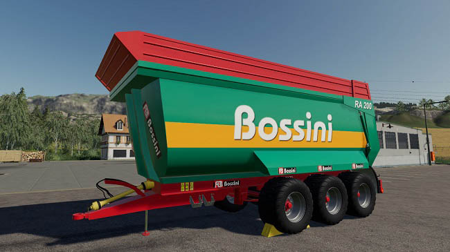 Мод Bossini RA200/6 v1.0.0.0 для FS19 (1.5.x)