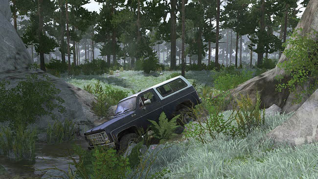 Карта "Great Tree Trail" v1.0 для Spintires: MudRunner