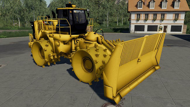 Мод Caterpillar 836K v1.0.0.0 для FS19 (1.5.x)