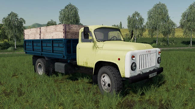 Мод ГАЗ 53 v1.0.0.0 для Farming Simulator 19 (1.5.x)