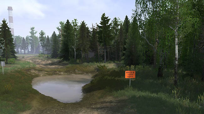 Карта "Smile Valley" v1.0 для Spintires: MudRunner