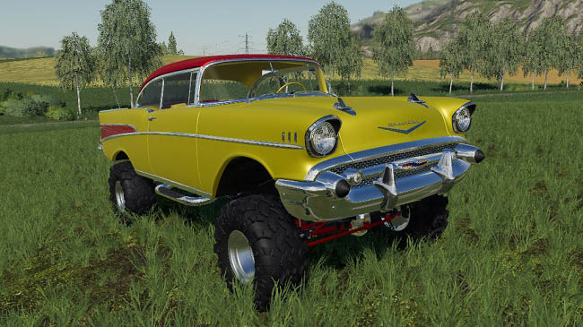 Мод 57 Chevy Mullet v1.0 для FS19 (1.5.x)