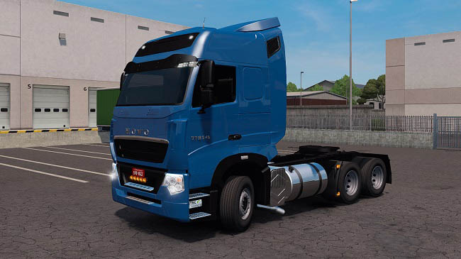 Мод Sinotruk Howo T7H для ETS 2 (1.36.x)