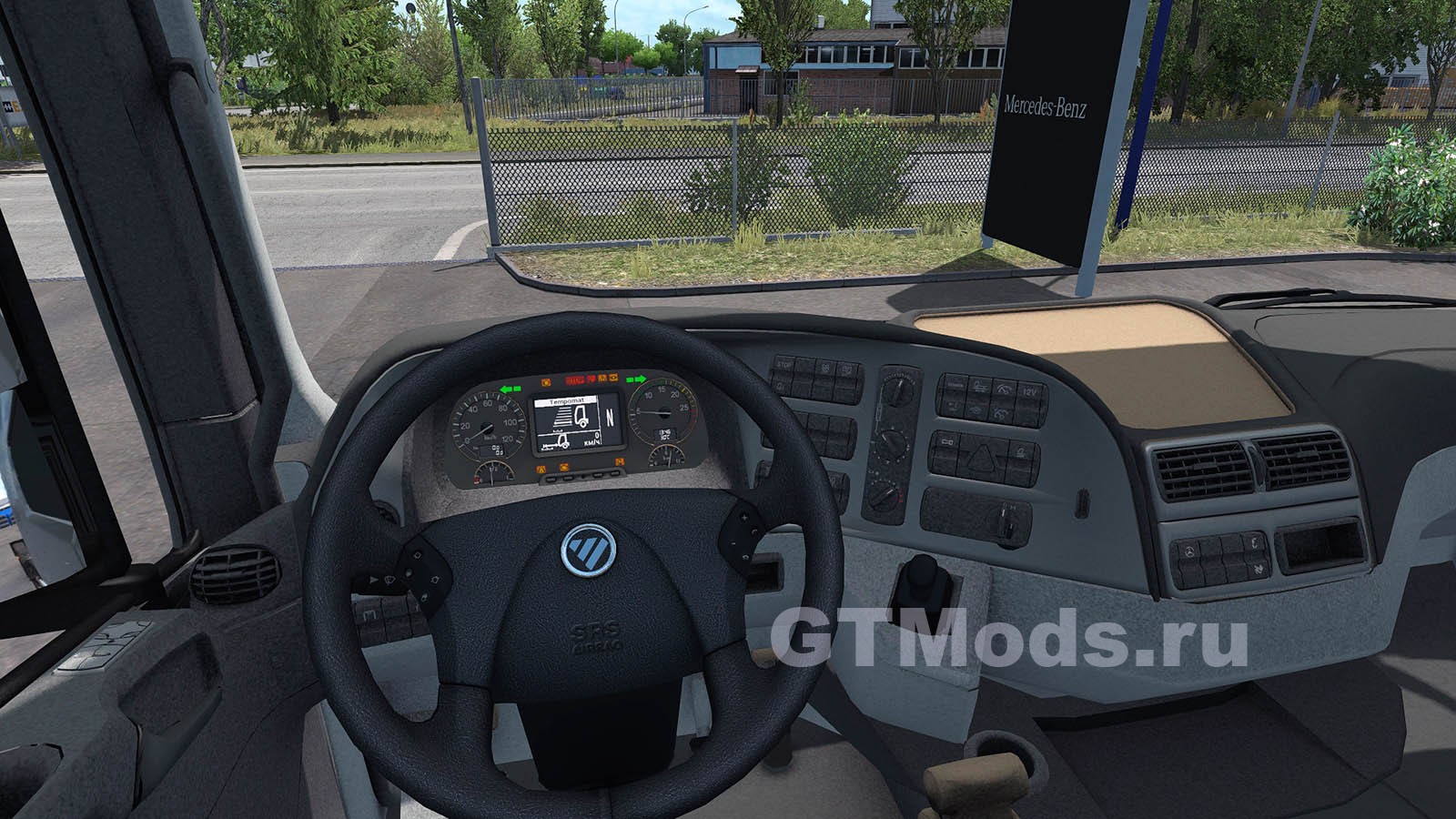 Мод Foton Auman GTL-SP + Interior v2.0 для ETS 2 (1.36.x) » Моды для игр  про автомобили от GTMods.ru