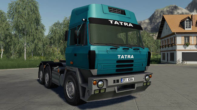 Мод Tatra 815 E2 6x6 NTH v1.0.0.0 для FS19 (1.5.x)