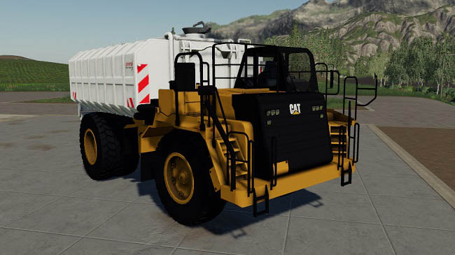 Мод Caterpillar 773G Tanker v1.0 для FS19 (1.5.x)