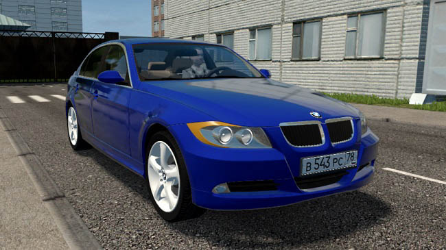 Мод BMW 3 E90 для City Car Driving (1.5.9.2)