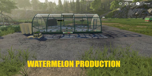 Мод Melon and Watermelon Production v1.0 для FS19 (1.5.x)