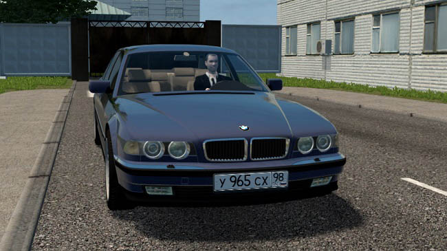 Мод BMW 750iL (E38) для City Car Driving (1.5.9)