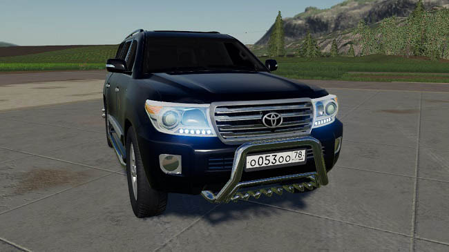 Мод Toyota Land Cruiser 200 2013 V8 v1.0.0.0 для FS19 (1.5.x)
