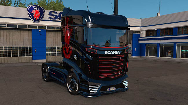 Мод Scania R1000 для Euro Truck Simulator 2 (1.36.x)