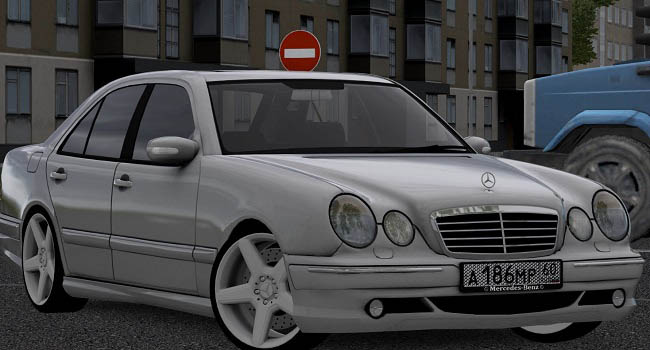 Мод Mercedes-Benz W210 E270 CDI для City Car Driving (1.5.9.1)