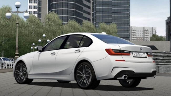 Мод BMW 3-Series M-Sport (G20) для City Car Driving (1.5.9.2)